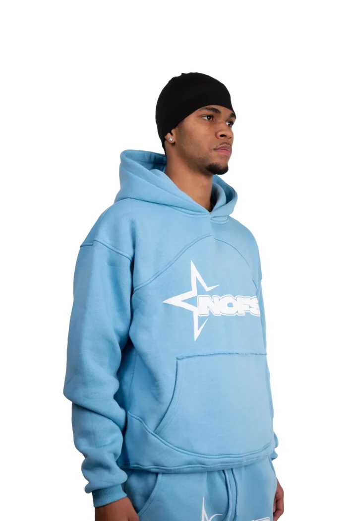 Nofs Hoodie with Babyblue