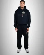 Nofs X Trapstar Hoodie Black Camo