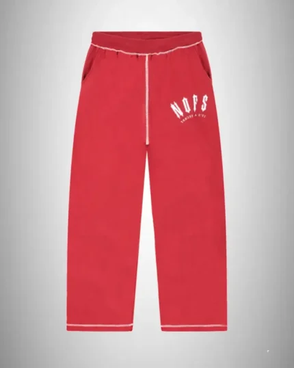 Nofs X Trapstar Exclusive Red Jogger