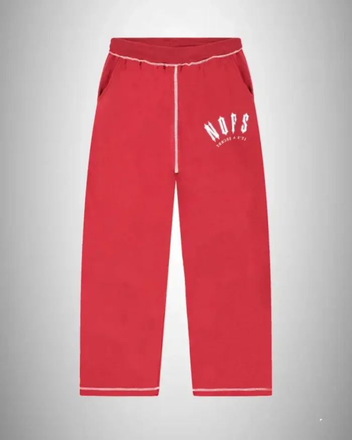 Nofs X Trapstar Exclusive Red Jogger