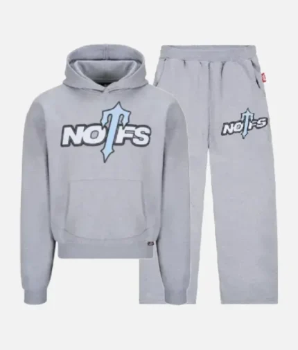 None of Us X Trapstar Tracksuit with Grey