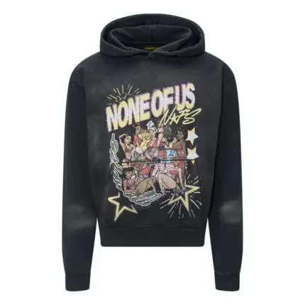 Nofs Vintage Hoodie with Black