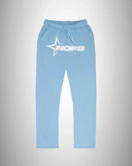 Nofs Baby Blue Sweatpants and Joggers