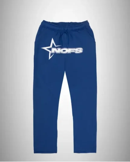 Nofs in Blue Sweatpants & Joggers