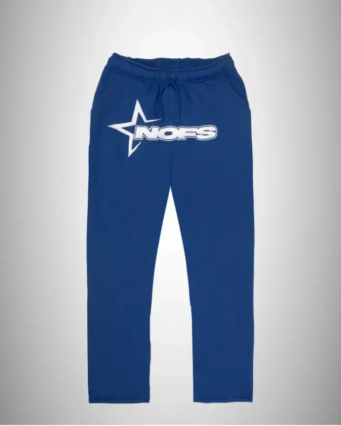 Nofs in Blue Sweatpants & Joggers