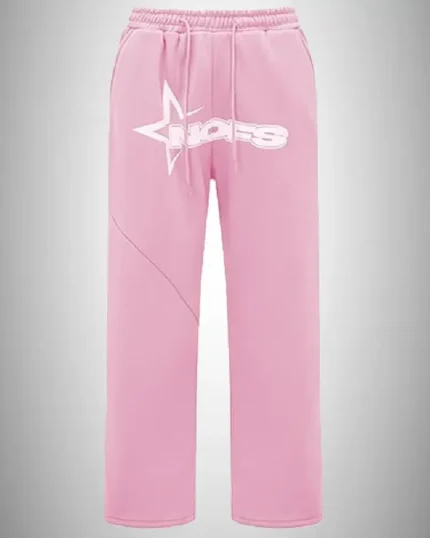 Nofs in Pink Sweatpants