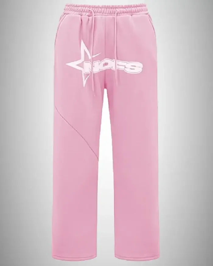 Nofs in Pink Sweatpants