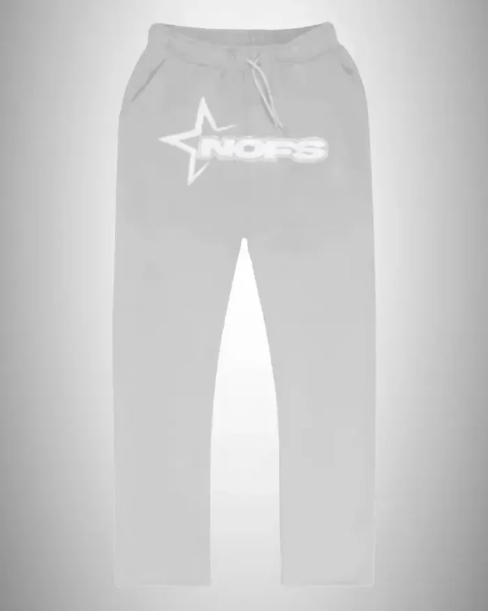 Nofs in Grey Sweatpants