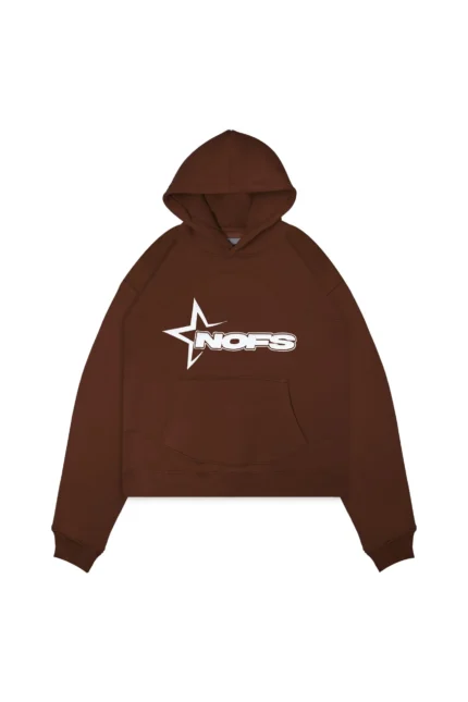 NOFS Hoodie with Brown